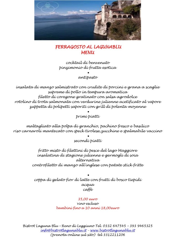 FERRAGOSTO 2020